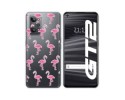 Funda Silicona Transparente para Realme GT 2 5G diseño Flamenco Dibujos