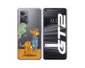 Funda Silicona Transparente para Realme GT 2 5G diseño Jirafa Dibujos