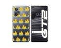 Funda Silicona Transparente para Realme GT 2 5G diseño Pato Dibujos