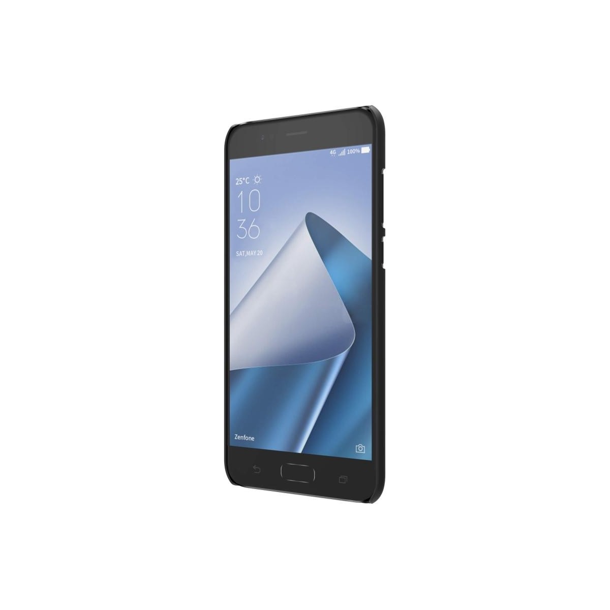 Carcasa Funda Negra Nillkin Modelo Frosted + Protector para Asus Zenfone 4 5.5" Ze554Kl