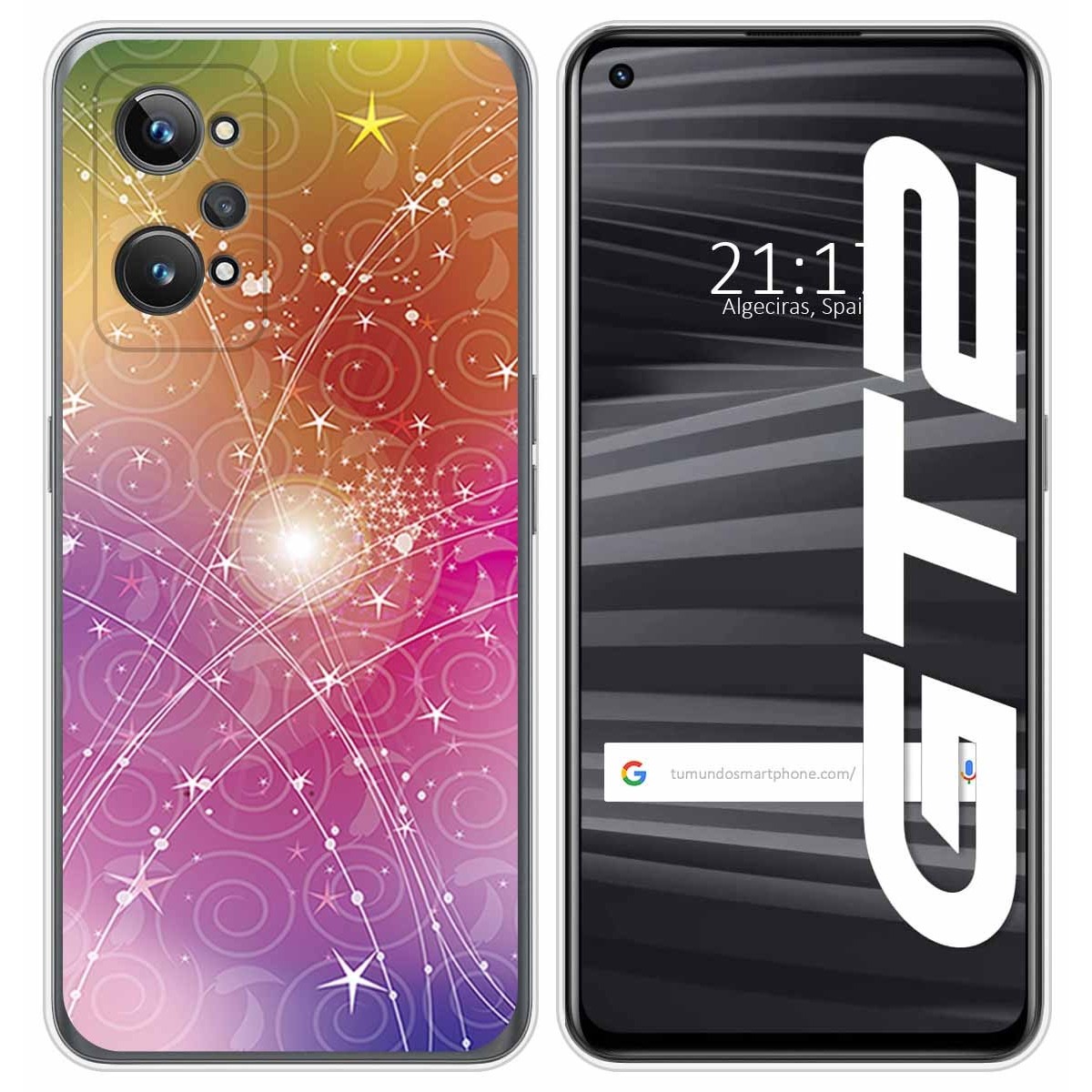 Funda Silicona para Realme GT 2 5G diseño Abstracto Dibujos