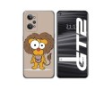 Funda Silicona para Realme GT 2 5G diseño Leon Dibujos