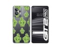 Funda Silicona Transparente para Realme GT 2 Pro 5G diseño Cactus Dibujos