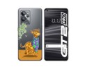 Funda Silicona Transparente para Realme GT 2 Pro 5G diseño Jirafa Dibujos