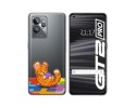 Funda Silicona Transparente para Realme GT 2 Pro 5G diseño Leopardo Dibujos