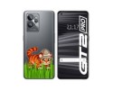 Funda Silicona Transparente para Realme GT 2 Pro 5G diseño Tigre Dibujos