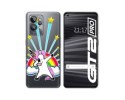 Funda Silicona Transparente para Realme GT 2 Pro 5G diseño Unicornio Dibujos