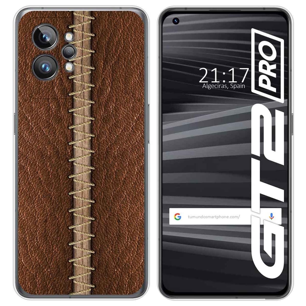 Funda Silicona para Realme GT 2 Pro 5G diseño Cuero 01 Dibujos