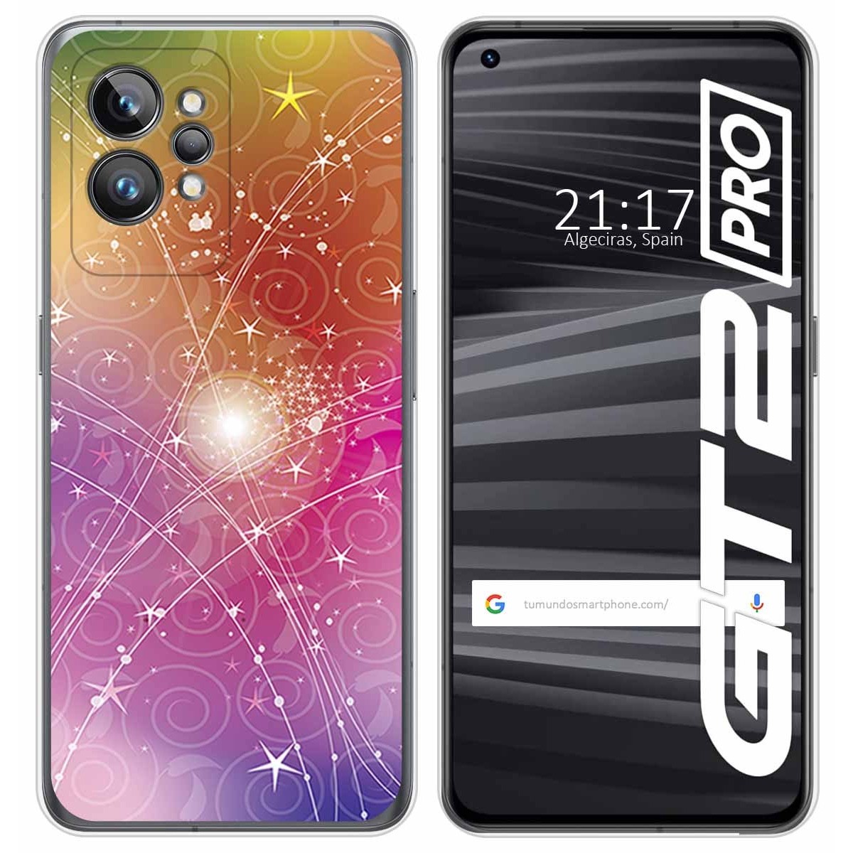 Funda Silicona para Realme GT 2 Pro 5G diseño Abstracto Dibujos