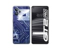 Funda Silicona para Realme GT 2 Pro 5G diseño Circuito Dibujos