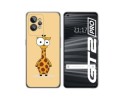Funda Silicona para Realme GT 2 Pro 5G diseño Jirafa Dibujos