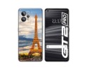 Funda Silicona para Realme GT 2 Pro 5G diseño Paris Dibujos