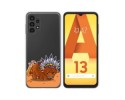 Funda Silicona Transparente para Samsung Galaxy A13 4G diseño Bufalo Dibujos