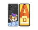 Funda Silicona Transparente para Samsung Galaxy A13 4G diseño Cabra Dibujos