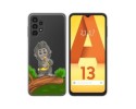 Funda Silicona Transparente para Samsung Galaxy A13 4G diseño Mono Dibujos