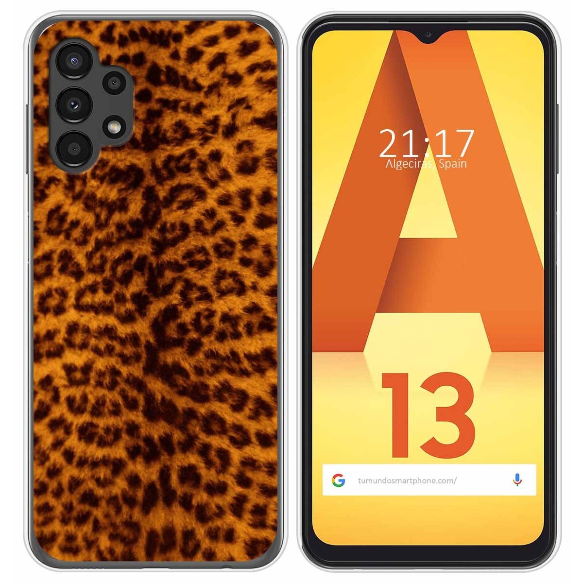 Funda Silicona para Samsung Galaxy A13 4G diseño Animal 03 Dibujos
