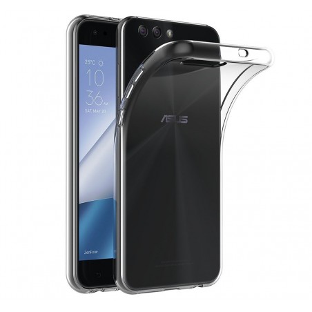 Funda Gel Tpu Fina Ultra-Thin 0,3mm Transparente para Asus Zenfone 4 5.5" Ze554Kl