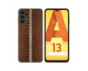 Funda Silicona para Samsung Galaxy A13 4G diseño Cuero 01 Dibujos