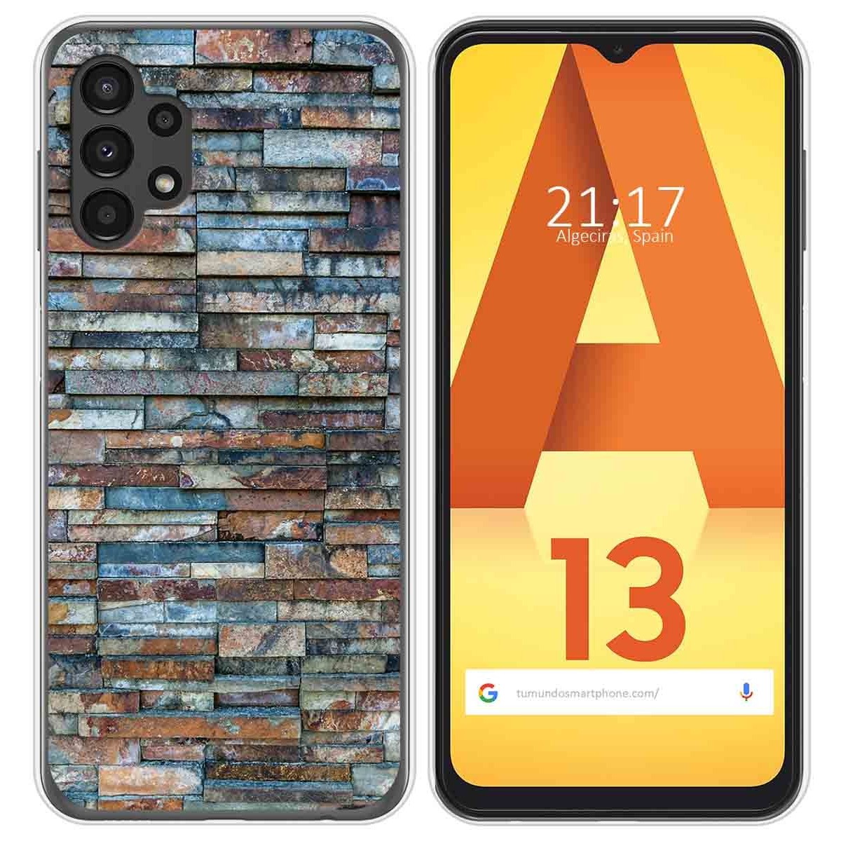Funda Silicona para Samsung Galaxy A13 4G diseño Ladrillo 05 Dibujos