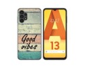 Funda Silicona para Samsung Galaxy A13 4G diseño Madera 01 Dibujos