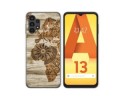 Funda Silicona para Samsung Galaxy A13 4G diseño Madera 07 Dibujos
