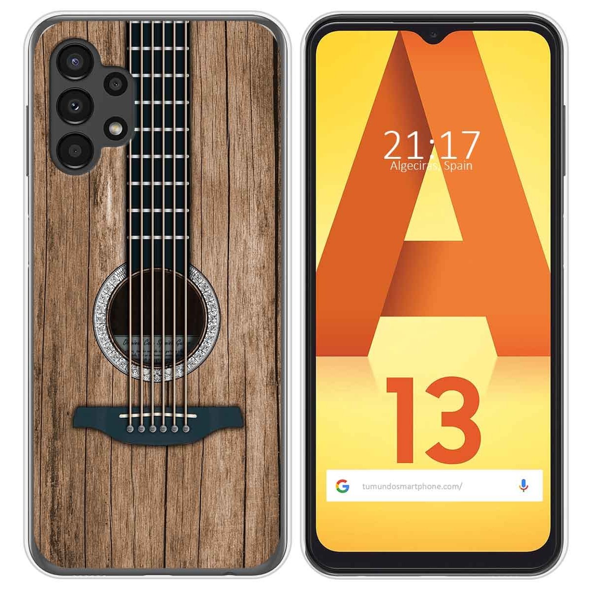 Funda Silicona para Samsung Galaxy A13 4G diseño Madera 11 Dibujos