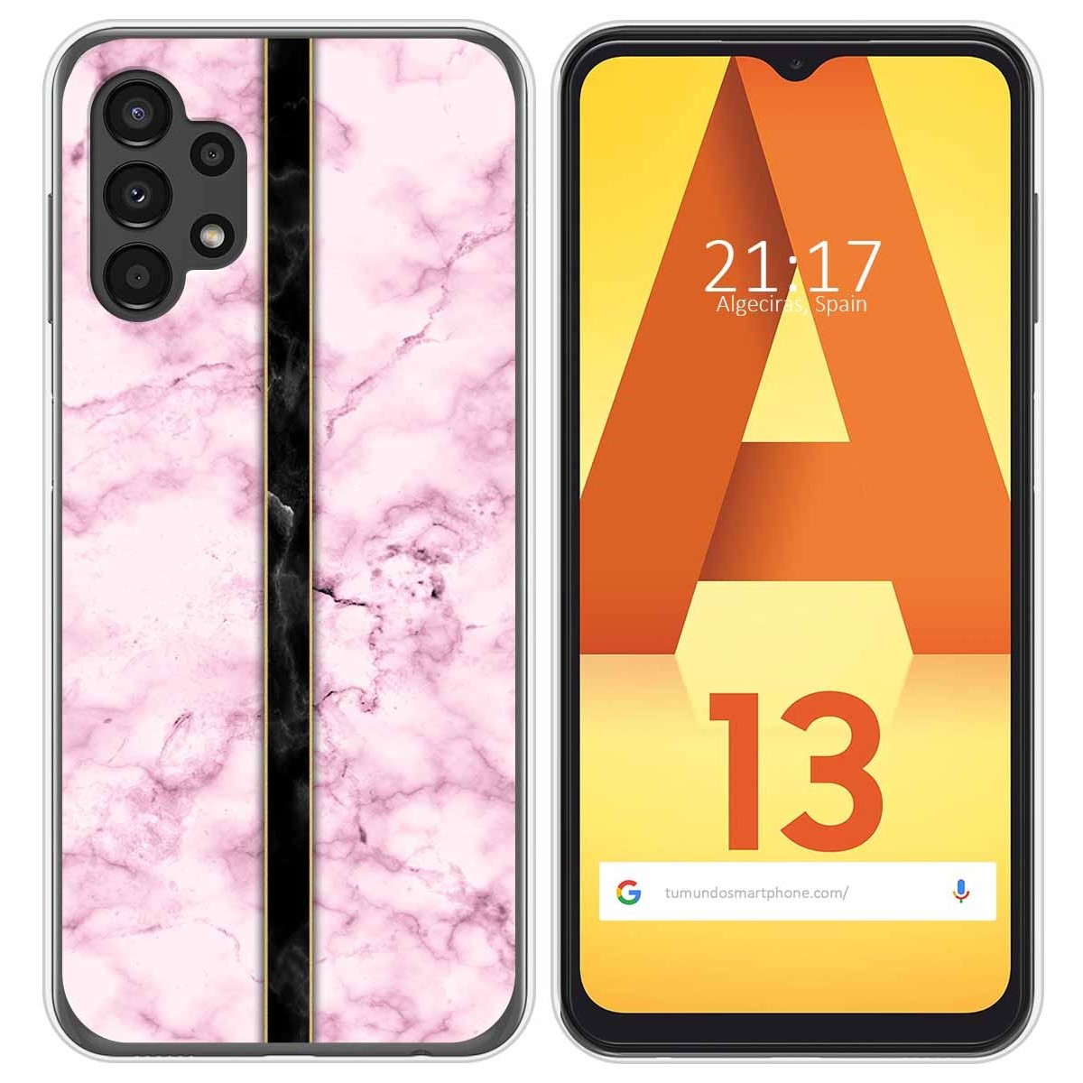 Funda Silicona para Samsung Galaxy A13 4G diseño Mármol 04 Dibujos