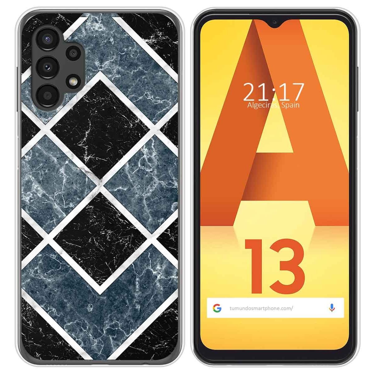 Funda Silicona para Samsung Galaxy A13 4G diseño Mármol 06 Dibujos