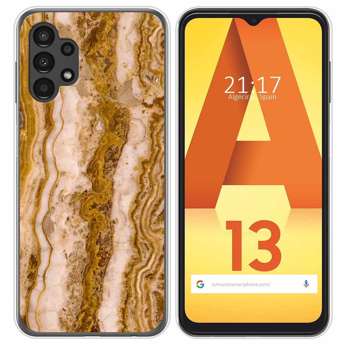 Funda Silicona para Samsung Galaxy A13 4G diseño Mármol 10 Dibujos