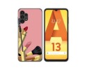 Funda Silicona para Samsung Galaxy A13 4G diseño Brochas Dibujos
