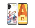 Funda Silicona para Samsung Galaxy A13 4G diseño Café Dibujos