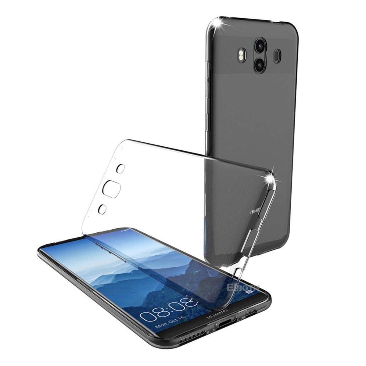 Funda Gel Tpu Fina Ultra-Thin 0,3mm Transparente para Huawei Mate 10