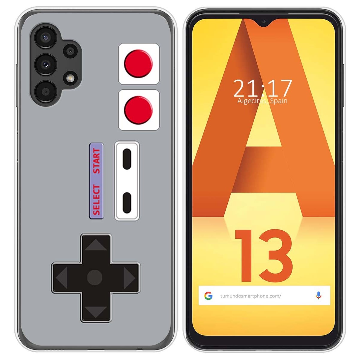 Funda Silicona para Samsung Galaxy A13 4G diseño Consola Dibujos
