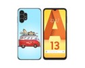 Funda Silicona para Samsung Galaxy A13 4G diseño Furgoneta Dibujos
