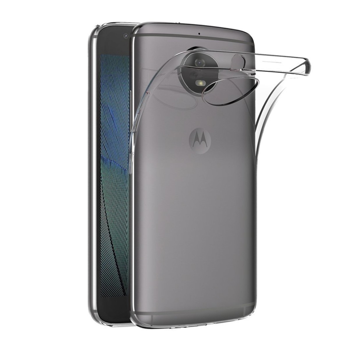 Funda Gel Tpu Fina Ultra-Thin 0,3mm Transparente para Motorola Moto G5S
