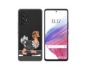 Funda Silicona Transparente para Samsung Galaxy A53 5G diseño Avestruz Dibujos