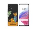 Funda Silicona Transparente para Samsung Galaxy A53 5G diseño Jirafa Dibujos