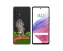 Funda Silicona Transparente para Samsung Galaxy A53 5G diseño Mono Dibujos
