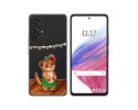 Funda Silicona Transparente para Samsung Galaxy A53 5G diseño Suricata Dibujos
