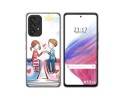 Funda Silicona para Samsung Galaxy A53 5G diseño Café Dibujos