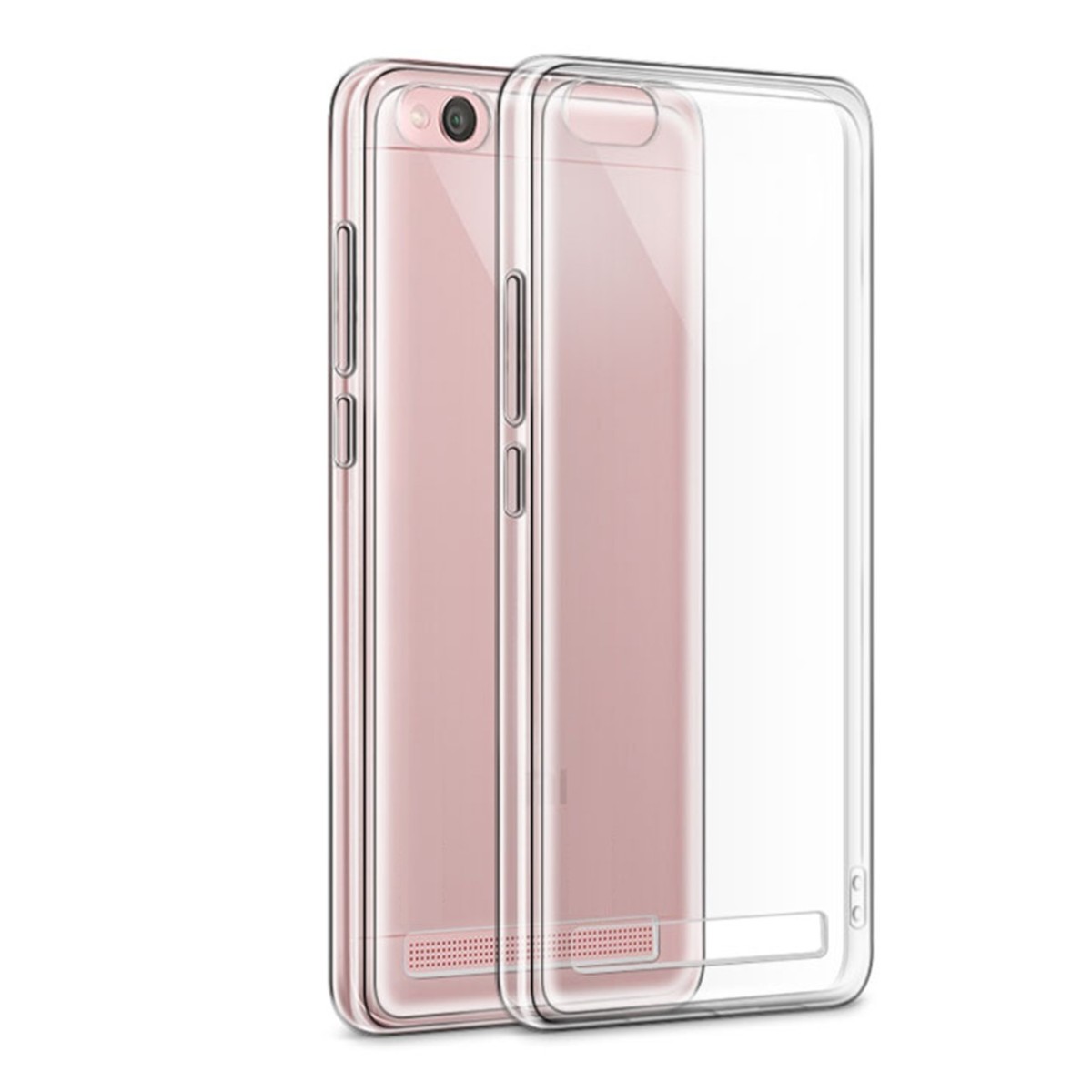Funda Gel Tpu Fina Ultra-Thin 0,5mm Transparente para Xiaomi Redmi 5A 5"