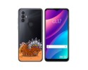 Funda Silicona Transparente para TCL 30 SE / 30E / 306 diseño Bufalo Dibujos