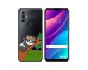 Funda Silicona Transparente para TCL 30 SE / 30E / 306 diseño Panda Dibujos