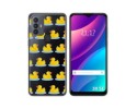 Funda Silicona Transparente para TCL 30 SE / 30E / 306 diseño Pato Dibujos