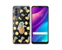 Funda Silicona Transparente para TCL 30 SE / 30E / 306 diseño Piña Dibujos