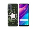 Funda Silicona para TCL 30 SE / 30E / 306 diseño Camuflaje 01 Dibujos