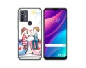 Funda Silicona para TCL 30 SE / 30E / 306 diseño Café Dibujos