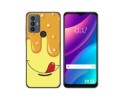 Funda Silicona para TCL 30 SE / 30E / 306 diseño Helado Vainilla Dibujos