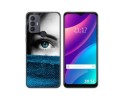 Funda Silicona para TCL 30 SE / 30E / 306 diseño Ojo Dibujos