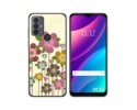 Funda Silicona para TCL 30 SE / 30E / 306 diseño Primavera En Flor Dibujos